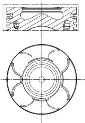 Piston+Segman FEDERAL ORJINAL FM 87-70789 0801