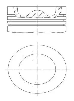 Piston MAHLE 011 PI 00109 002
