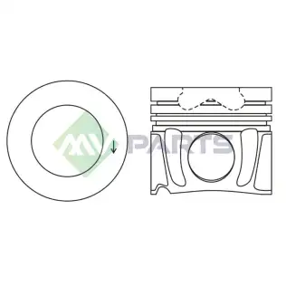 Piston MV Parts MV P5635A