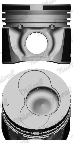 Piston+Segman FEDERAL ORJINAL FM 87-72160 STD