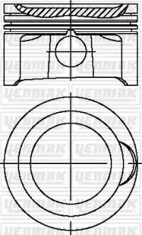 Piston YENMAK 31-04327-000