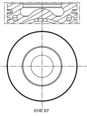 Piston  YENMAK 3461-050