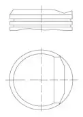 Piston MAHLE 015 88 00