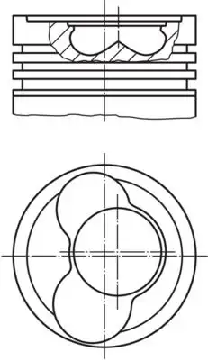Piston MAHLE 030 58 02