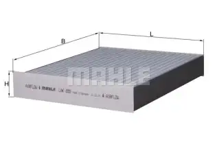 MAHLE LAK855 Polen Filtresi