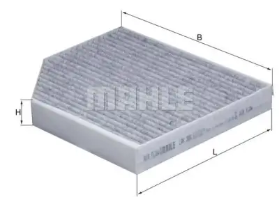MAHLE LAK386 Polen Filtresi - 1. Görsel