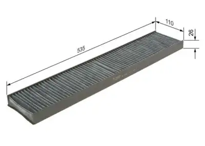 BOSCH 1987432328 Polen Filtresi - 5. Görsel