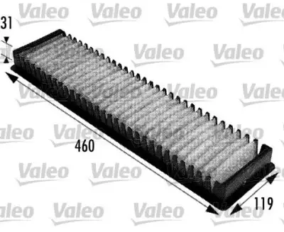 VALEO 698725 Polen Filtresi - 1. Görsel