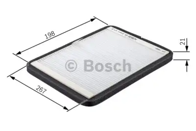 BOSCH 1987432077 Polen Filtresi - 6. Görsel