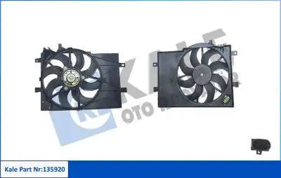 Radyatör Fan ve Motoru  FIAT ORJINAL 46848916 - 1. Görsel