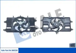 Radyatör Fan ve Motoru  FIAT ORJINAL 51738718