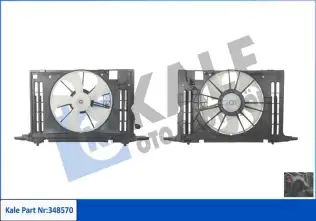 Radyatör Fan ve Motoru  MAHER 30273