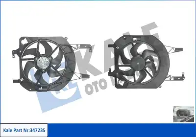 Radyatör Fan ve Motoru  RENAULT ORJINAL 7701069897 - 1. Görsel