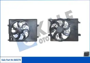 Radyatör Fan ve Motoru  SWAPP 86513