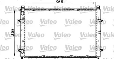 VALEO 732397 Su Radyatörü - 1. Görsel