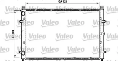 VALEO 732397 Su Radyatörü - 2. Görsel