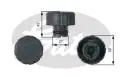 GATES RC244 Radyatör Yedek Su Depo Kapağı
