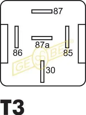 Röle, Çalışma Akımı GEBE 9 9003 1 - 3. Görsel