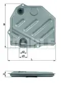 MAHLE HX46 Şanzıman Yağ Filtresi