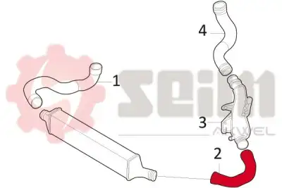 Şarj Havası Hortumu SEIM 981702 - 2. Görsel