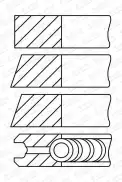 Segman (87.68MM-STD)  KONEKS 641100
