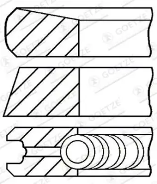 Segman Seti GOETZE ENGINE 08-288200-00