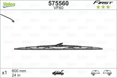 VALEO 575560 Silecek Süpürgesi Ön - 1. Görsel