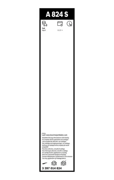 Silecek Süpürgesi Aerotwin BOSCH 3 397 014 824 - 9. Görsel