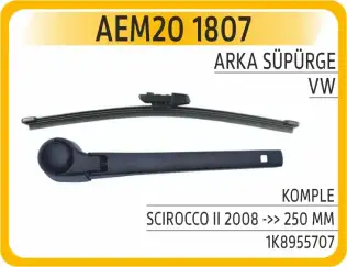 Silecek Süpürgesi Arka  250 mm - 10 inç AEM 20 1807