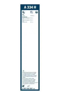 BOSCH 3397016387 Silecek Süpürgesi Arka - 5. Görsel