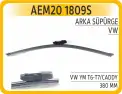 Silecek Süpürgesi Arka Muz Tip 400 mm - 16 inç AEM 20 1809S