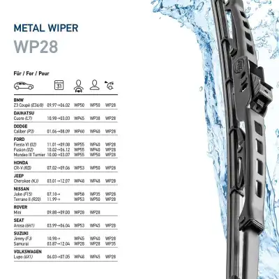 Silecek Süpürgesi Metal HELLA 9XW 178 878-111 - 7. Görsel