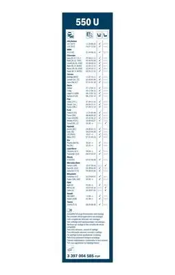 BOSCH 3397004585 Silecek Süpürgesi Ön - 2. Görsel