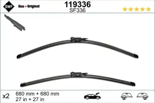 Silecek Süpürgesi Ön  660 mm - 26 inç FORD ORJINAL DS7317528AC
