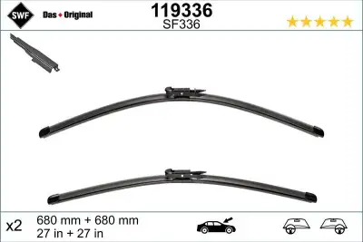 Silecek Süpürgesi Ön  660 mm - 26 inç FORD ORJINAL DS7317528AC - 1. Görsel