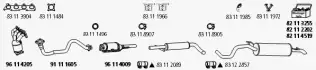 Egzoz Sistemi HJS Sk_50 SIL SK50