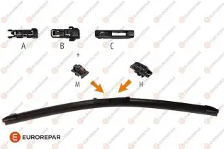 Silecek Süpürgesi Ön Muz Tip 750/700 mm - 30/28 inç MARTIGUES S3028B21
