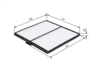 BOSCH 1987432171 Kabin Filtresi - 5. Görsel