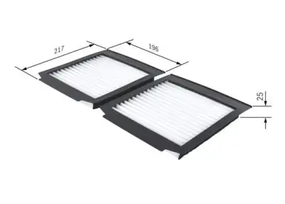 BOSCH 1987432169 Kabin Filtresi - 5. Görsel