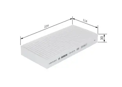 BOSCH 1987432184 Kabin Filtresi - 5. Görsel
