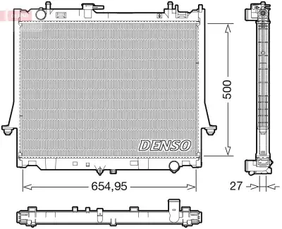 Su Radyatörü  BSG 70-520-028 - 1. Görsel
