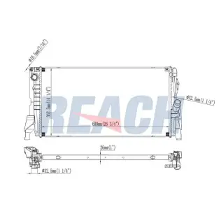 Su Radyatörü  IVECO ORJINAL 42577220