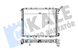 Su Radyatörü  MOTORTEC PEG0292
