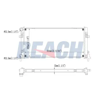 Su Radyatörü  MAHLE CR 1336 000S - 1. Görsel