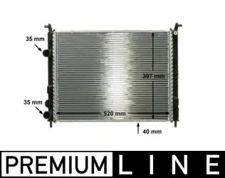 Su Radyatörü  MAHLE CR 645 000P