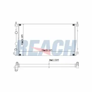 Su Radyatörü  ORİS BPE036016