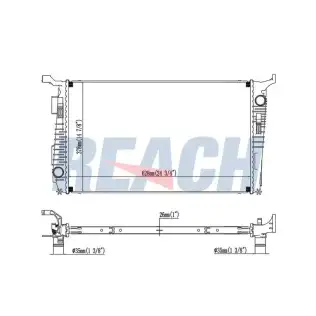 Su Radyatörü  WENDERPARTS MA2205000903