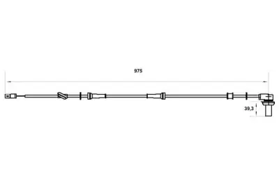 BOSCH 0986594005 Abs Sensörü Arka - 5. Görsel