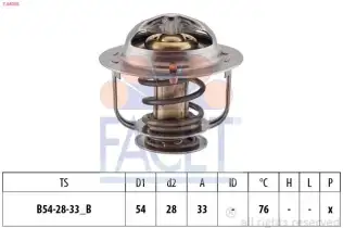 Termostat  MADE IN JAPON WV54BN-76.5 TAMA WV54BN-76.5