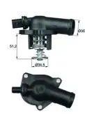 Termostat  MAHLE TI 17 109